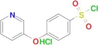 4-(Pyridin-3-yloxy)benzene-1-sulfonyl chloride hydrochloride