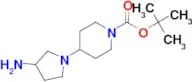 Tert-Butyl 4-(3-aminopyrrolidin-1-yl)piperidine-1-carboxylate
