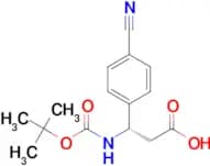 (S)-3-((tert-Butoxycarbonyl)amino)-3-(4-cyanophenyl)propanoic acid