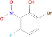 6-Bromo-3-fluoro-2-nitrophenol