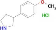3-(4-Methoxyphenyl)pyrrolidine hydrochloride