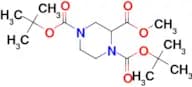 1,4-Di-tert-butyl 2-methyl piperazine-1,2,4-tricarboxylate
