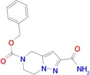 Benzyl 2-(aminocarbonyl)-6,7-dihydropyrazolo[1,5-a]pyrazine-5(4H)-carboxylate