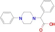 Phenyl(4-phenylpiperazin-1-yl)acetic acid