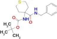 Tert-butyl 4-[(benzylamino)carbonyl]tetrahydro-2H-thiopyran-4-ylcarbamate