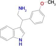 2-(1H-indol-3-yl)-2-(3-methoxyphenyl)ethanamine