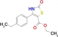 Ethyl 4-(4-ethylphenyl)-2-oxo-2,3-dihydro-1,3-thiazole-5-carboxylate