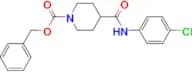 Benzyl 4-{[(4-chlorophenyl)amino]carbonyl}piperidine-1-carboxylate