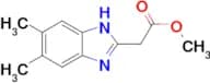 Methyl (5,6-dimethyl-1H-benzimidazol-2-yl)acetate