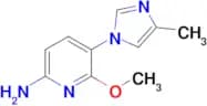 6-METHOXY-5-(4-METHYL-1H-IMIDAZOL-1-YL)PYRIDIN-2-AMINE