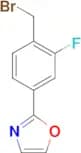 2-(4-(BROMOMETHYL)-3-FLUOROPHENYL)OXAZOLE