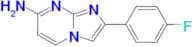 2-(4-FLUOROPHENYL)IMIDAZO[1,2-A]PYRIMIDIN-7-AMINE