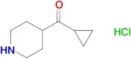 CYCLOPROPYL(PIPERIDIN-4-YL)METHANONE HCL
