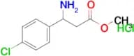 METHYL 3-(P-CHLOROPHENYL)-β-ALANINATE HCL