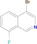 4-BROMO-8-FLUOROISOQUINOLINE