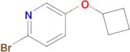 2-BROMO-5-CYCLOBUTOXYPYRIDINE