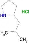 2-(2-METHYLPROPYL)PYRROLIDINE HCL