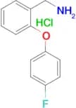 2-(4-FLUOROPHENOXY)BENZYLAMINE HCL