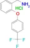 2-[4-(TRIFLUOROMETHYL)PHENOXY]BENZYLAMINE HCL