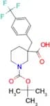 1-[(TERT-BUTYL)OXYCARBONYL]-3-[4-(TRIFLUOROMETHYL)BENZYL]PIPERIDINE-3-CARBOXYLIC ACID