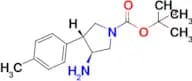 TRANS (+/-)  3-AMINO-4-(4-METHYLPHENYL)PYRROLIDINE-1-CARBOXYLIC ACID TERT-BUTYL ESTER