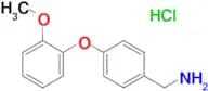 4-(2-METHOXYPHENOXY)BENZYLAMINE HCL