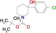 TERT-BUTYL 3-(4-CHLOROPHENYL)-3-HYDROXYPIPERIDINE-1-CARBOXYLATE