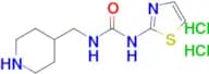 1-(PIPERIDIN-4-YLMETHYL)-3-(THIAZOL-2-YL)UREA 2HCL