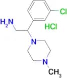 2-(3-CHLOROPHENYL)-2-(4-METHYLPIPERAZIN-1-YL)ETHANAMINE HCL
