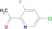 1-(5-CHLORO-3-FLUOROPYRIDIN-2-YL)ETHANONE