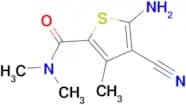 5-amino-4-cyano-N,N,3-trimethylthiophene-2-carboxamide
