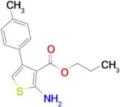 Propyl 2-amino-4-(4-methylphenyl)thiophene-3-carboxylate