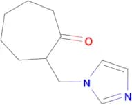 2-(1H-imidazol-1-ylmethyl)cycloheptanone