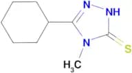 5-cyclohexyl-4-methyl-4H-1,2,4-triazole-3-thiol