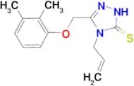 4-allyl-5-[(2,3-dimethylphenoxy)methyl]-4H-1,2,4-triazole-3-thiol