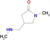 1-methyl-4-[(methylamino)methyl]-2-pyrrolidinone