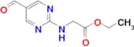 Ethyl N-(5-formylpyrimidin-2-yl)glycinate