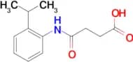 4-[(2-isopropylphenyl)amino]-4-oxobutanoic acid