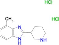 4-methyl-2-(3-piperidinyl)-1H-benzimidazole dihydrochloride