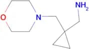 1-[1-(4-morpholinylmethyl)cyclopropyl]methanamine