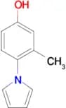 3-methyl-4-(1H-pyrrol-1-yl)phenol