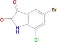5-Bromo-7-chloro-1H-indole-2,3-dione