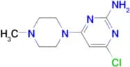 4-chloro-6-(4-methyl-1-piperazinyl)-2-pyrimidinamine