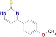 4-(4-methoxyphenyl)-2-pyrimidinethiol