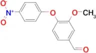3-methoxy-4-(4-nitrophenoxy)benzaldehyde