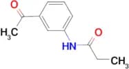 N-(3-acetylphenyl)propanamide