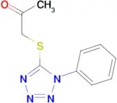 1-[(1-phenyl-1H-tetrazol-5-yl)thio]acetone