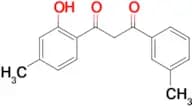 1-(2-hydroxy-4-methylphenyl)-3-(3-methylphenyl)propane-1,3-dione