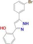2-[5-(3-bromophenyl)-1H-pyrazol-3-yl]phenol