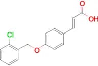 (2E)-3-{4-[(2-chlorobenzyl)oxy]phenyl}acrylic acid